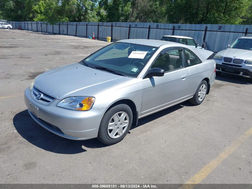 2003 Honda Civic Lx VIN: 1HGEM21553L054219 Lot: 39655101