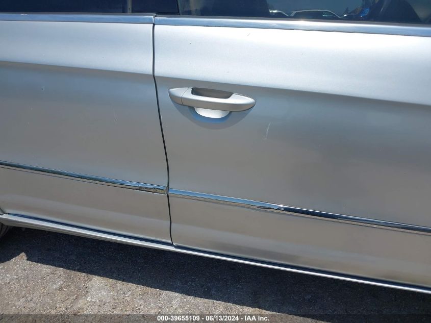 2011 Volkswagen Cc Lux Limited VIN: WVWHN7AN8BE727089 Lot: 39655109