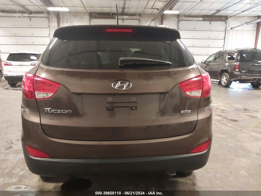 2014 Hyundai Tucson Se VIN: KM8JUCAG5EU812766 Lot: 39655110