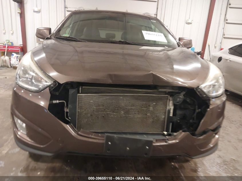 2014 Hyundai Tucson Se VIN: KM8JUCAG5EU812766 Lot: 39655110