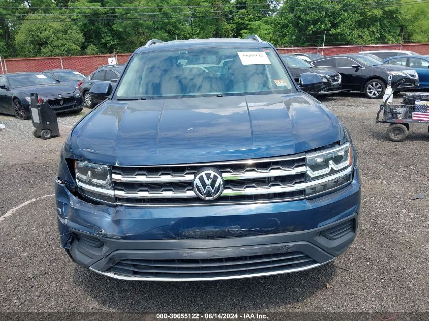 2018 Volkswagen Atlas 3.6L V6 S VIN: 1V2GR2CA2JC516878 Lot: 39655122