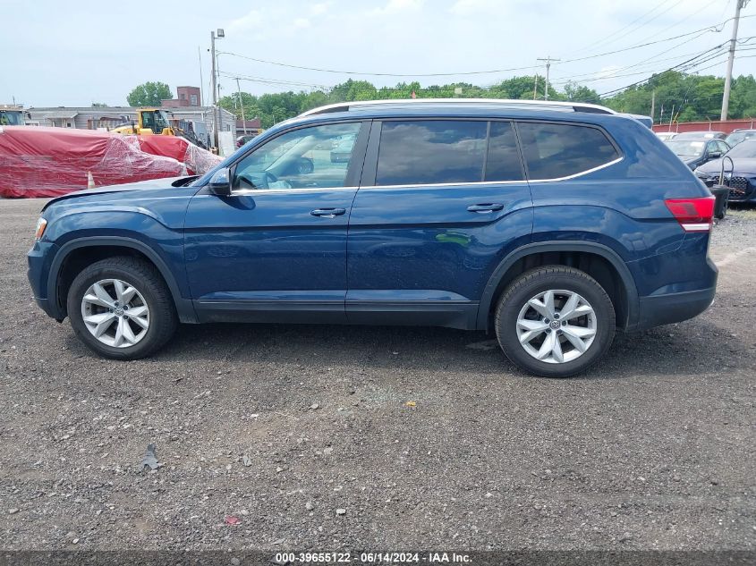 2018 Volkswagen Atlas 3.6L V6 S VIN: 1V2GR2CA2JC516878 Lot: 39655122