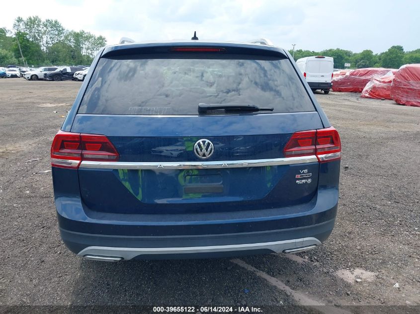 2018 Volkswagen Atlas 3.6L V6 S VIN: 1V2GR2CA2JC516878 Lot: 39655122