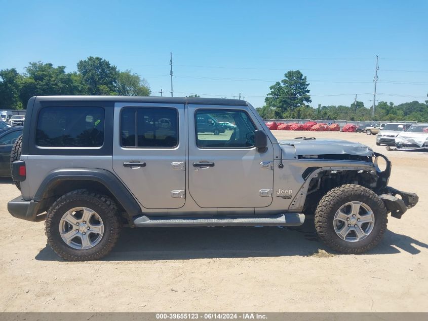 2019 Jeep Wrangler Unlimited Sport S 4X4 VIN: 1C4HJXDG0KW528010 Lot: 39655123