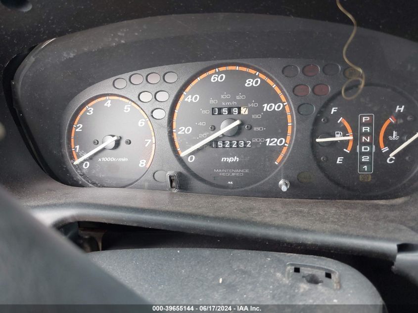 1999 Honda Cr-V Ex VIN: JHLRD1863XC000368 Lot: 39655144