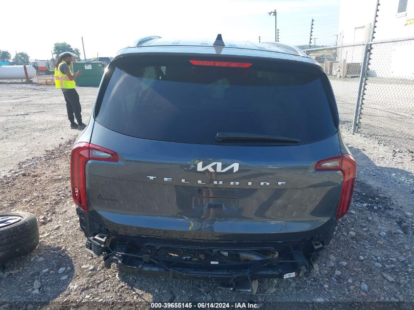 2022 Kia Telluride Ex VIN: 5XYP34HCXNG213213 Lot: 39655145