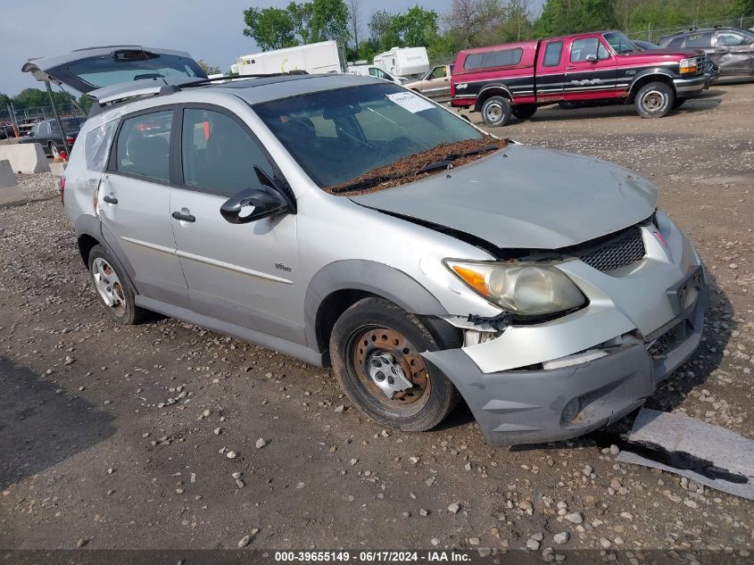 2004 Pontiac Vibe VIN: 5Y2SL64854Z455060 Lot: 39655149