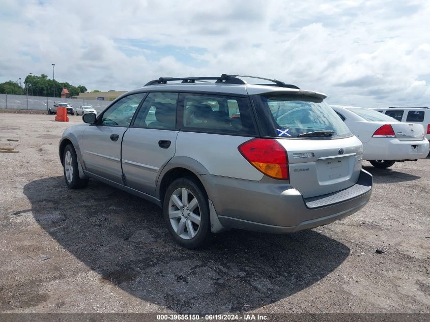 2006 Subaru Outback 2.5I VIN: 4S4BP61C567331720 Lot: 39655150