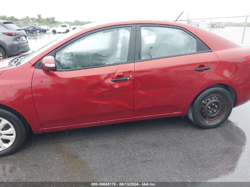 2010 Kia Forte Ex VIN: KNAFU4A29A5101173 Lot: 39655170