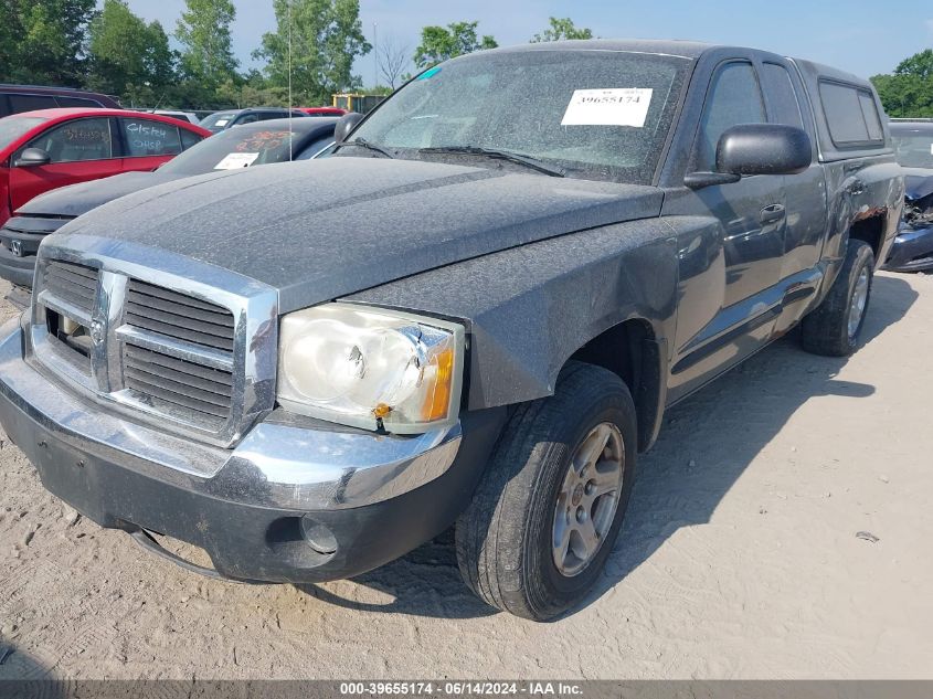 2005 Dodge Dakota Slt VIN: 1D7HE42K15S166314 Lot: 39655174