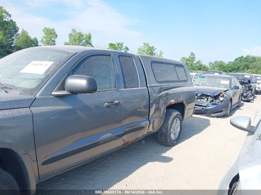 2005 Dodge Dakota Slt VIN: 1D7HE42K15S166314 Lot: 39655174