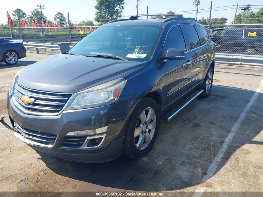 2013 CHEVROLET TRAVERSE LTZ - 1GNKRLKD8DJ159680