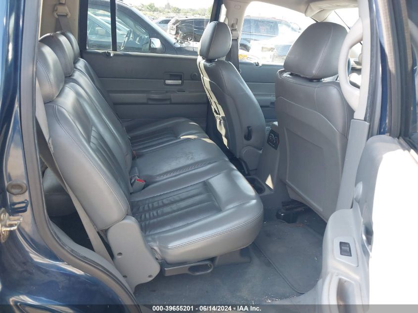 2005 Dodge Durango Limited VIN: 1D4HD58D95F518322 Lot: 39655201