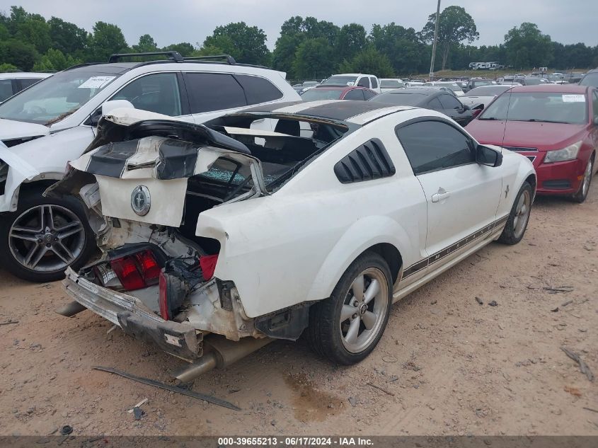 2007 Ford Mustang V6 Deluxe/V6 Premium VIN: 1ZVFT80N275266917 Lot: 39655213