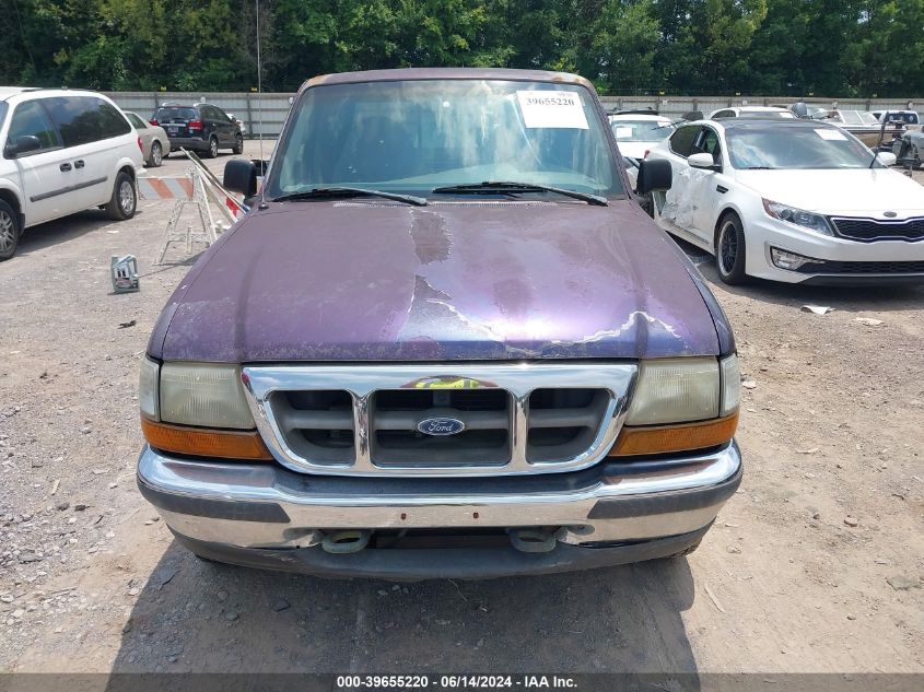 1998 Ford Ranger Splash/Xl/Xlt VIN: 1FTZR15X8WPB29841 Lot: 39655220