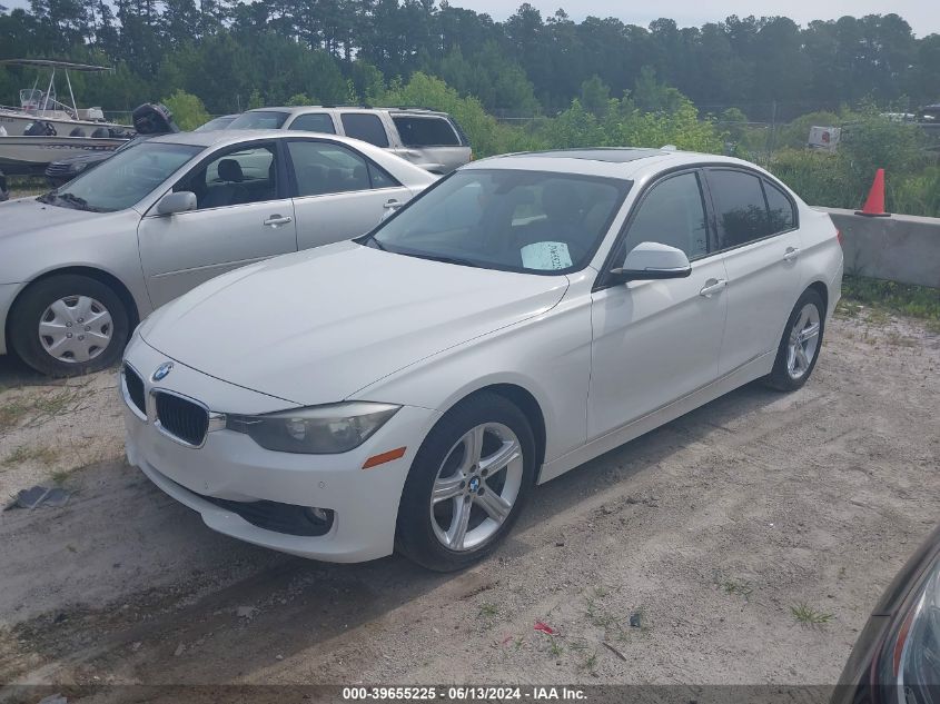 2014 BMW 328 I VIN: WBA3A5C56EP602203 Lot: 39655225