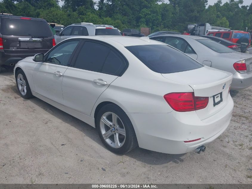 2014 BMW 328 I VIN: WBA3A5C56EP602203 Lot: 39655225