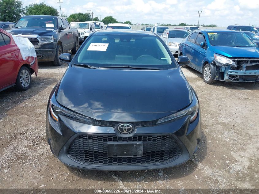 2020 Toyota Corolla Le VIN: 5YFEPRAE1LP078006 Lot: 39655226