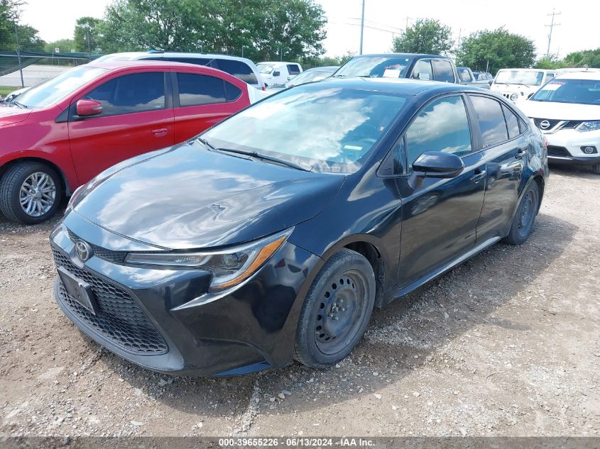 2020 Toyota Corolla Le VIN: 5YFEPRAE1LP078006 Lot: 39655226