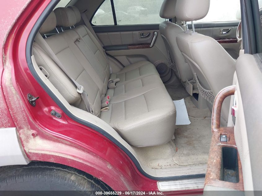 2003 Kia Sorento Ex/Lx VIN: KNDJD733335100110 Lot: 39655229