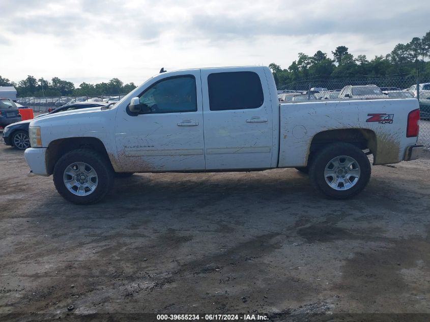 2010 Chevrolet Silverado 1500 Ltz VIN: 3GCRKTE21AG211962 Lot: 39655234
