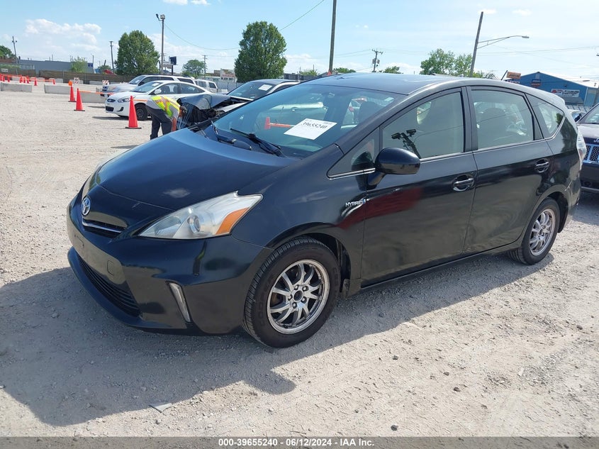 2014 Toyota Prius V Two VIN: JTDZN3EU7E3313381 Lot: 39655240