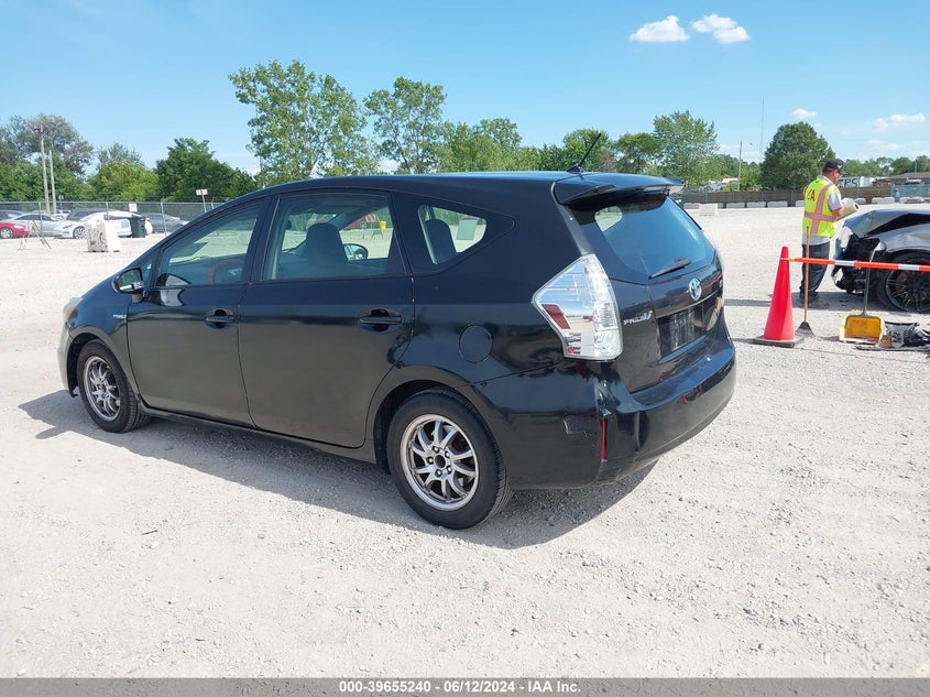 2014 Toyota Prius V Two VIN: JTDZN3EU7E3313381 Lot: 39655240