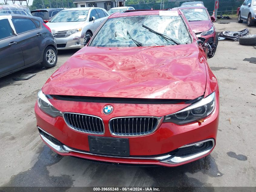 2019 BMW 430I Gran Coupe xDrive VIN: WBA4J3C55KBL07451 Lot: 39655248