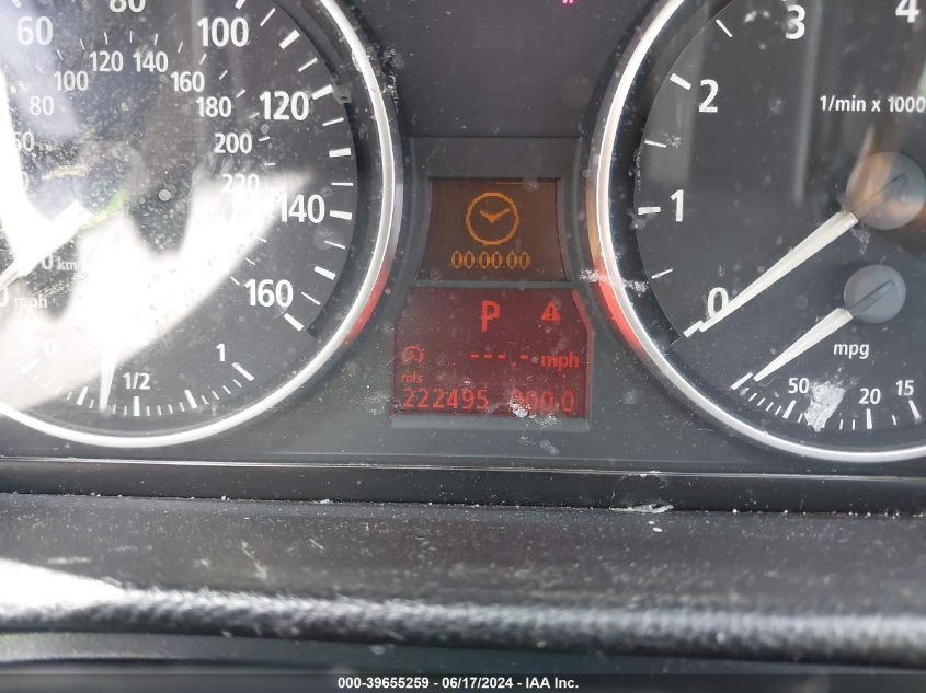 2006 BMW 325I VIN: WBAVB13576KX49434 Lot: 39655259