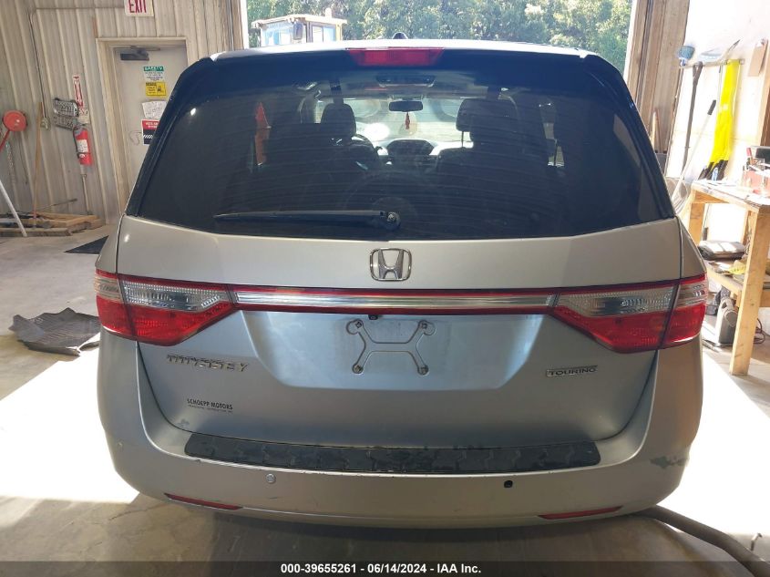 2012 Honda Odyssey Touring/Touring Elite VIN: 5FNRL5H96CB110166 Lot: 39655261