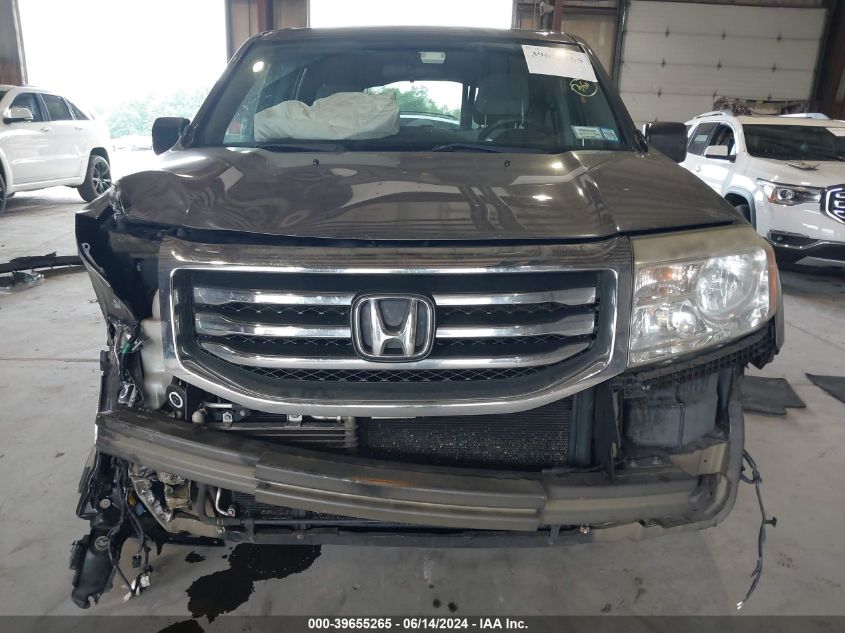 2014 Honda Pilot Ex VIN: 5FNYF4H45EB009530 Lot: 39655265