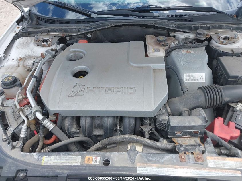 2012 Ford Fusion Hybrid VIN: 3FADP0L3XCR192590 Lot: 39655266