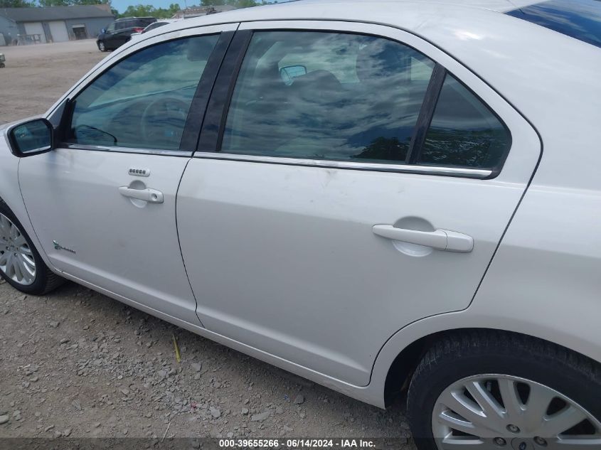 2012 Ford Fusion Hybrid VIN: 3FADP0L3XCR192590 Lot: 39655266