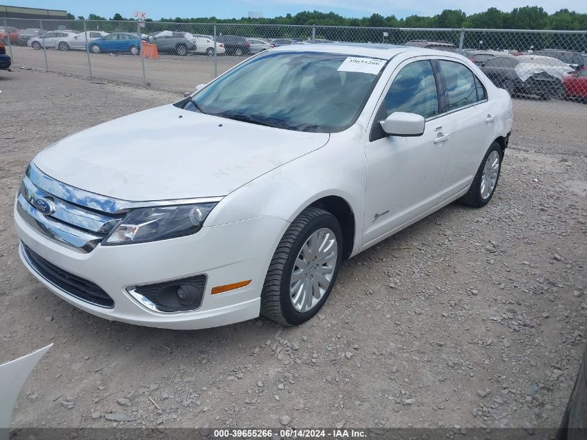 2012 Ford Fusion Hybrid VIN: 3FADP0L3XCR192590 Lot: 39655266