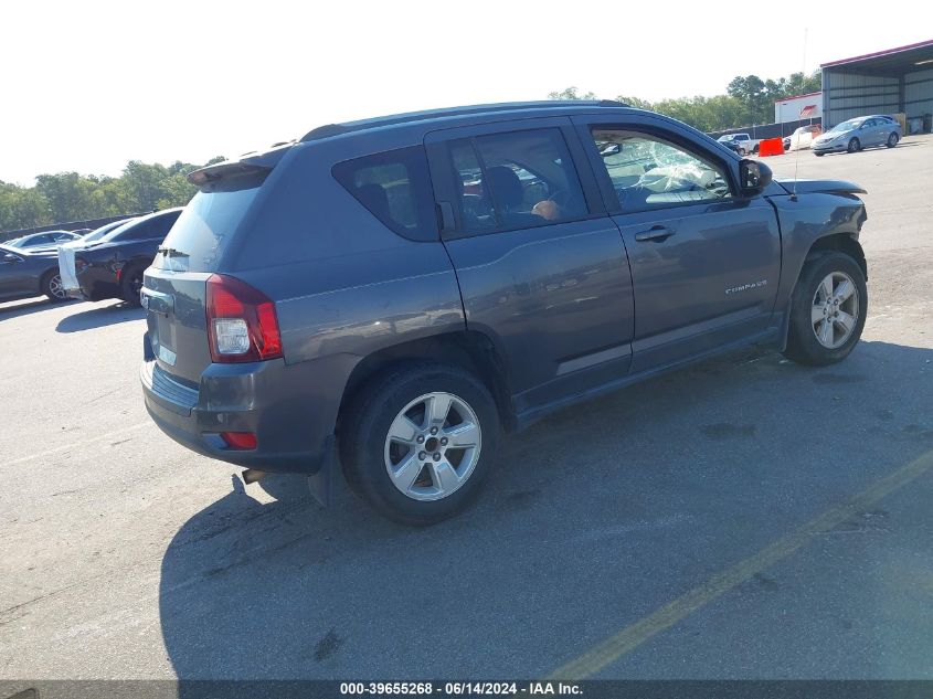 2017 JEEP COMPASS SPORT FWD - 1C4NJCBA8HD189334