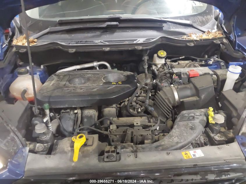 2021 Ford Ecosport S VIN: MAJ6S3FL7MC424647 Lot: 39655271