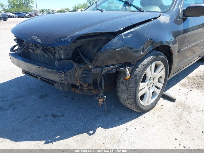 2007 Ford Fusion Sel VIN: 3FAHP08167R180757 Lot: 39655273