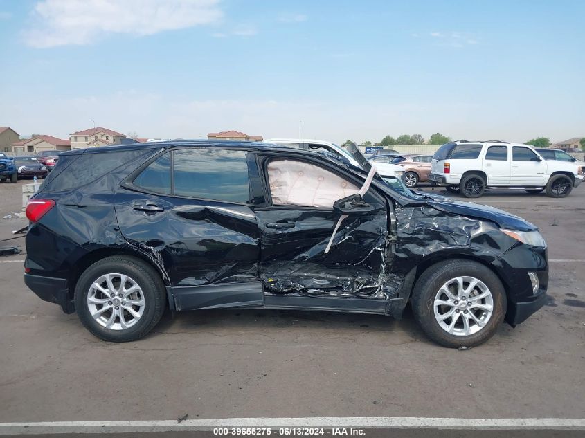 2018 Chevrolet Equinox Ls VIN: 3GNAXHEV0JL354440 Lot: 39655275