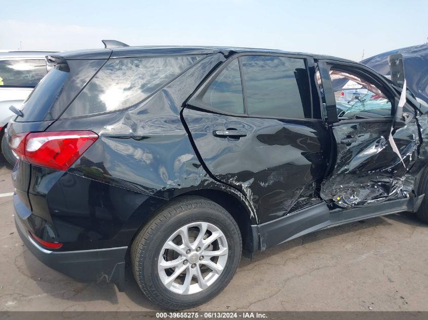 2018 Chevrolet Equinox Ls VIN: 3GNAXHEV0JL354440 Lot: 39655275