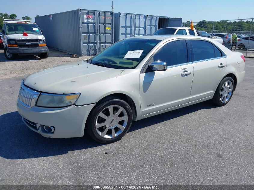 2008 Lincoln Mkz VIN: 3LNHM26T18R601459 Lot: 39655281