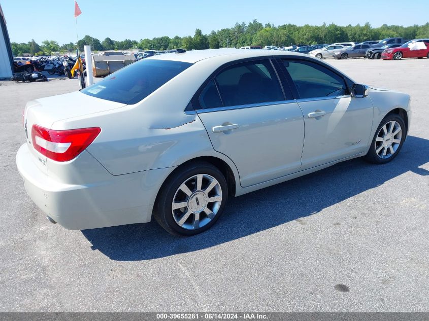 2008 Lincoln Mkz VIN: 3LNHM26T18R601459 Lot: 39655281