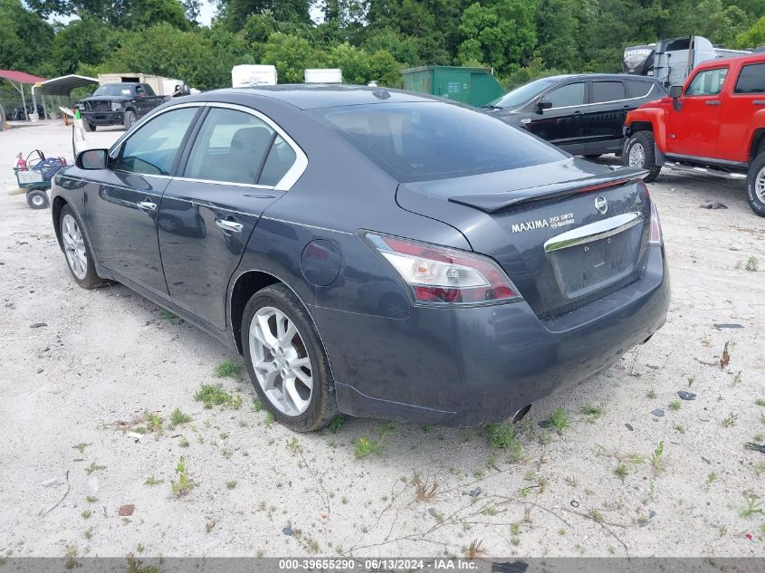 2012 Nissan Maxima 3.5 Sv VIN: 1N4AA5AP8CC809717 Lot: 39655290