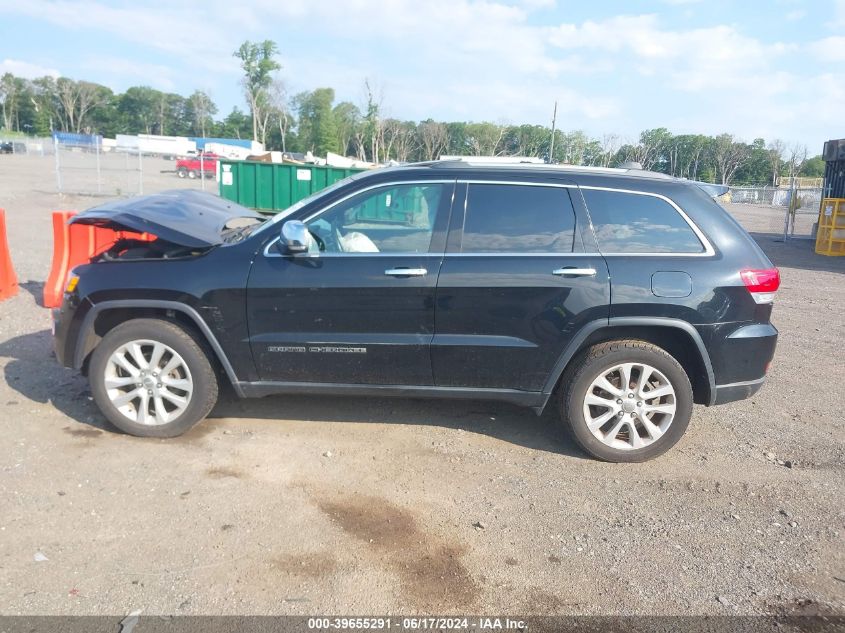 2017 Jeep Grand Cherokee Limited 4X4 VIN: 1C4RJFBGXHC901436 Lot: 39655291