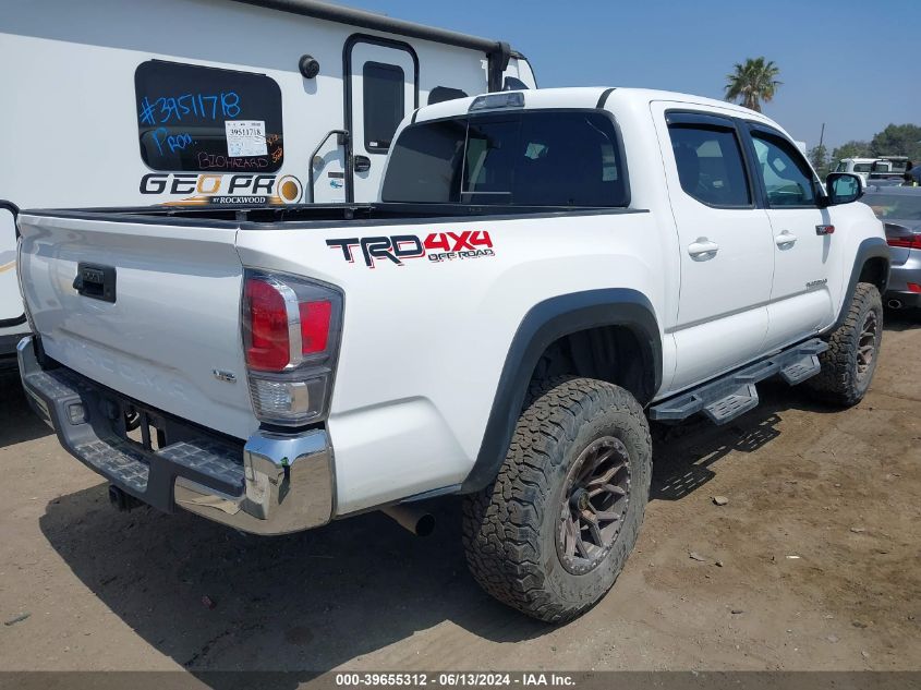 2020 Toyota Tacoma Double Cab/Sr/Sr5/Trd Spo VIN: 3TMCZ5AN5LM34847 Lot: 39655312