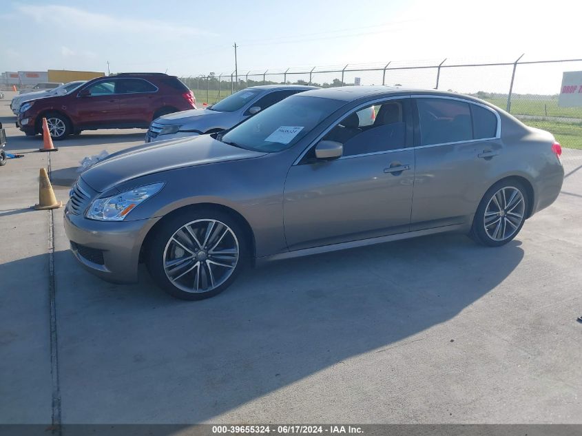 2009 Infiniti G37 Journey VIN: JNKCV61E99M307585 Lot: 39655324