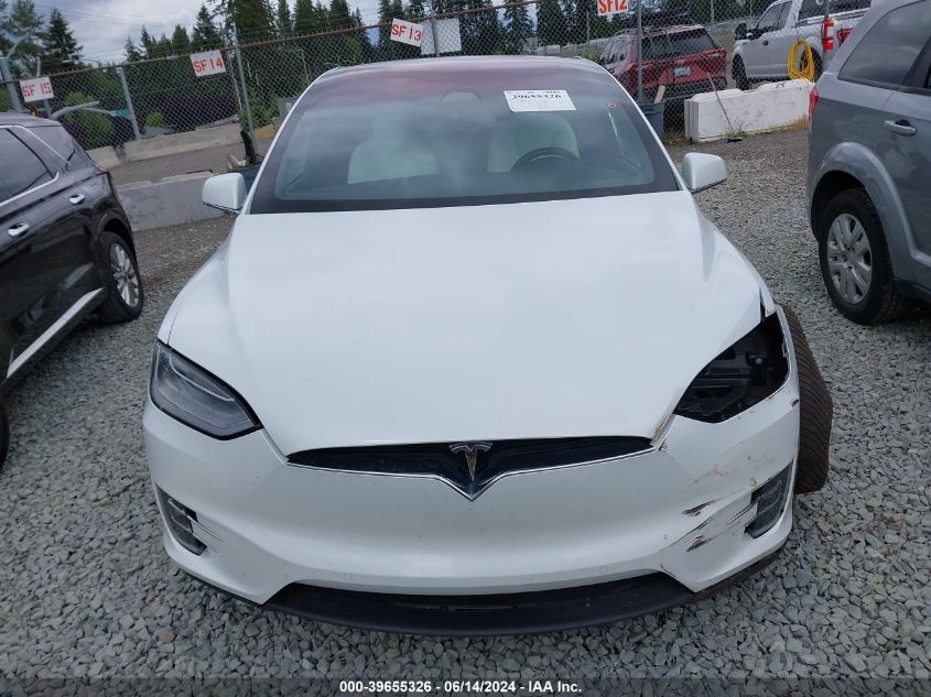 2020 Tesla Model X Long Range Dual Motor All-Wheel Drive/Long Range Plus Dual Motor All-Wheel Drive VIN: 5YJXCBE20LF302812 Lot: 39655326