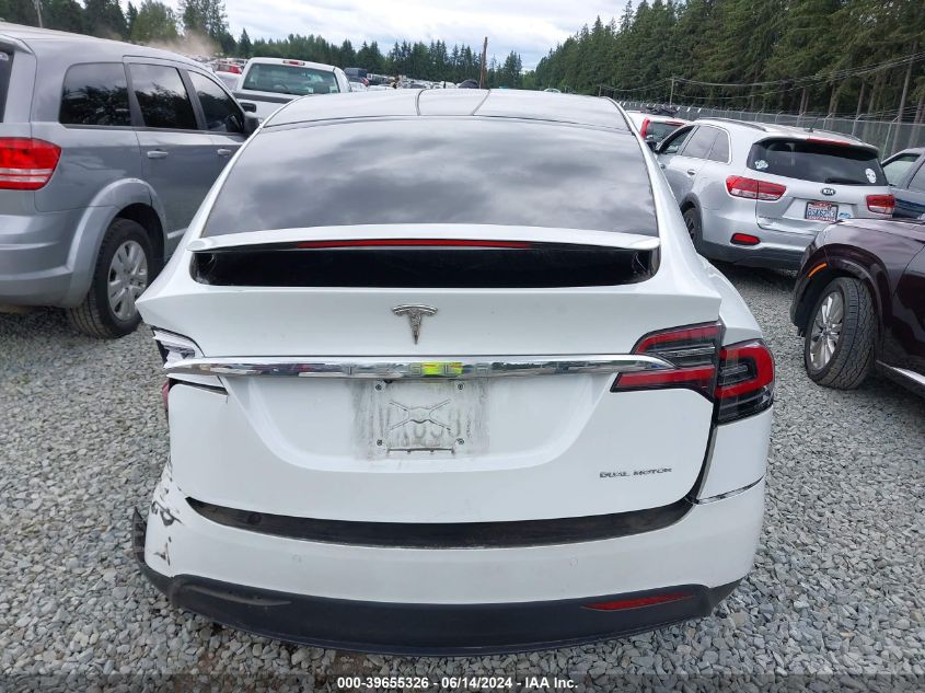 2020 Tesla Model X Long Range Dual Motor All-Wheel Drive/Long Range Plus Dual Motor All-Wheel Drive VIN: 5YJXCBE20LF302812 Lot: 39655326