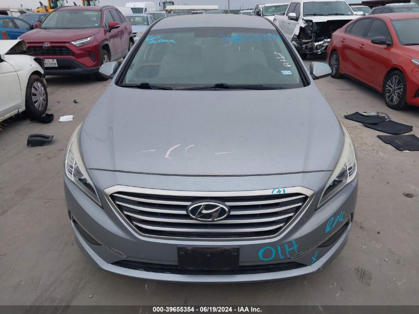 2015 Hyundai Sonata Se VIN: 5NPE24AF9FH083756 Lot: 39655354