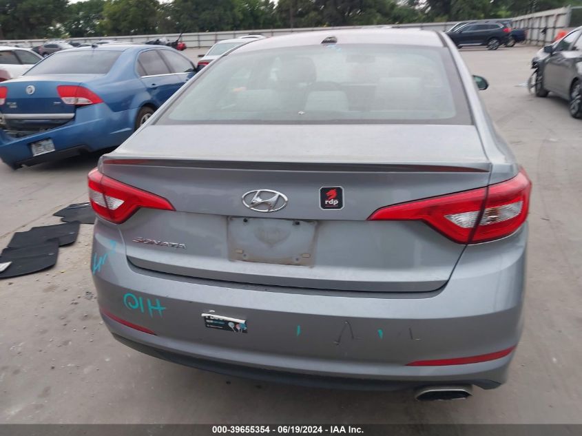 2015 Hyundai Sonata Se VIN: 5NPE24AF9FH083756 Lot: 39655354