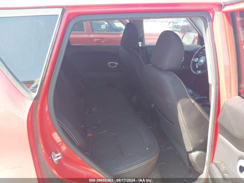 2015 Kia Soul + VIN: KNDJP3A51F7752334 Lot: 39655363